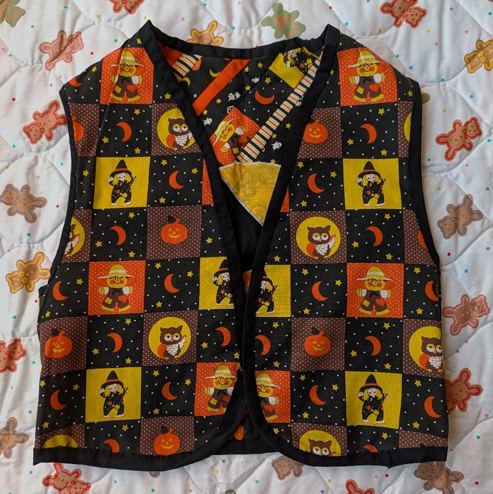 Halloween Witch Vest / Halloween Vest - Picture 4 of 12